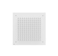 Верхний встраиваемый душ 380x380 мм Tres Showers Head, белый матовый (134944BM) Верхние души Белый матовый