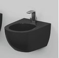 Подвесное укороченное биде Flaminia MINIAPP, black (AP219) Подвесные Черный