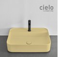 Керамическая раковина 60 см Cielo Shui Comfort, песочный (SHCOLARF-CN) На столешницу, На тумбу, Подвесные Прямоугольные