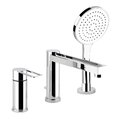 Змішувач для ванни Gessi Riflessi TRASPARENZE (34234-031) Для ванни Хром