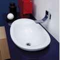 Керамическая раковина 90 см Flaminia IO 90, white (IO4290) Встраиваемые сверху Овальные