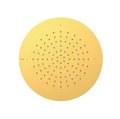 Верхній вбудований душ Tres Showers Head, золото матовий (134940om) Верхні душі Золото матове