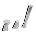Змішувач для ванни Gessi Cono (45043-031) Для ванни Хром