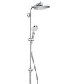 Душова система Hansgrohe Crometta S 240 1jet Showerpipe Reno (27270000) Душові стійки Хром