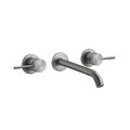 Смеситель для раковины Gessi Gessi316 INTRECCIO (54194-239) Для раковины Нерж. сталь