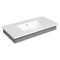 Раковина Gessi Eleganza (46816) На столешницу, Подвесные Прямоугольные