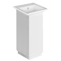 Раковина Gessi Eleganza (46825) Напольные Прямоугольные