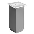 Раковина Gessi Eleganza (46826) Напольные Прямоугольные