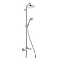 Душова стійка Hansgrohe Croma 220 Air 1jet Showerpipe (27188000) Душові стійки Хром