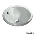 Керамическая раковина 47 см Duravit Architec (0468470000) Встраиваемые сверху Круглые