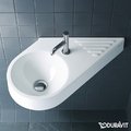 Керамическая раковина 64,5 см Duravit Architec (0764650000) Подвесные Асимметричные