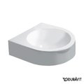 Керамическая раковина 36 см Duravit Architec (0766350000) Подвесные Полукруглые