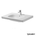 Керамічна раковина 85 см Duravit D-Code (0342850000) На напівп'єдестал, На п'єдестал, На стільницю, На тумбу 