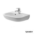 Керамічна раковина 45 см Duravit D-Code (0705450000) На напівп'єдестал, Підвісні 
