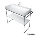 Консоль металева підлогова 106,5 см Duravit DuraSquare, чорний матовий (0031034600) Duravit Консоль