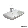 Керамическая раковина 60 см Duravit DuraStyle (2319600000) На полупьедестал, На пьедестал, Подвесные Прямоугольные