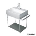 Стеклянная полочка 42 см Duravit DuraSquare, фланелево-серая (0099668700) Duravit Полки