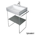 Стеклянная полочка 57 см Duravit DuraSquare, фланелево-серая (0099648700) Duravit Полки