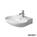 Керамічна раковина 60 см Duravit Bathroom Foster (0419600000) На напівп'єдестал, На п'єдестал, Підвісні 