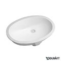Керамічна раковина 51 см Duravit Santosa (0466510000) Вбудовувані знизу 