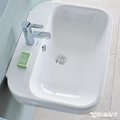 Керамическая раковина 60 см Duravit Happy D.2 (2316600000) На полупьедестал, На пьедестал, Подвесные Прямоугольные