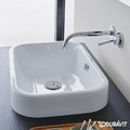 Керамическая раковина 60 см Duravit Happy D.2 (2314600000) На столешницу, На тумбу Прямоугольные