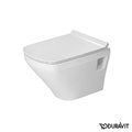 Підвісний безободковий унітаз укорочений Duravit Rimless DuraStyle (2571090000) Підвісні 