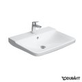 Керамическая раковина 65 см Duravit P3 Comforts (2331650000) На полупьедестал, На пьедестал, Подвесные Прямоугольные