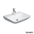 Керамическая раковина 60 см Duravit ME by Starck (2335600000) На полупьедестал, На пьедестал, Подвесные Прямоугольные
