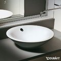 Керамическая раковина 53 см Duravit Starck 1 (0408530000) На столешницу, На тумбу Круглые