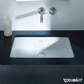 Керамическая раковина 48,5 см Duravit Vero Air (0330480000) Встраиваемые снизу Прямоугольные