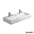 Керамічна раковина 100 см Duravit Vero, Біла (0454100024) На консоль, На стільницю, На тумбу, Підвісні 