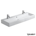 Керамічна раковина 120 см Duravit Vero, Біла (0454120026) На стільницю, На тумбу 