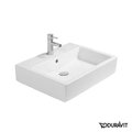 Керамическая раковина 60 см Duravit Vero, белая (0454600027) На столешницу, На тумбу Прямоугольные