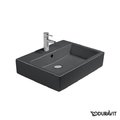 Керамічна раковина 50 см Duravit Vero, чорна (0454500827) На стільницю, На тумбу 
