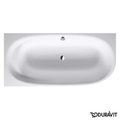 Ванна каменная 190х90 Duravit Cape Cod (700362000000000) Duravit Угловые асимметричные