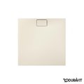 Душевой поддон каменный 90х90 Duravit Stonetto, песочный (720146480000000) Мелкие Песочный