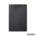 Душовий піддон кам'яний 120х80 Duravit Stonetto, антрацит (720148680000000) Дрібні Чорний