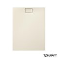 Душевой поддон каменный 120х90 Duravit Stonetto, песочный (720149480000000) Мелкие Песочный