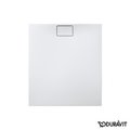 Душевой поддон каменный 100х90 Duravit Stonetto, белый (720166380000000) Мелкие Белый