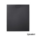 Душовий піддон кам'яний 120х100 Duravit Stonetto, антрацит (720168680000000) Дрібні Чорний