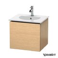 Тумба підвісна 50х42, 6 Duravit Delos, дуб брашований (DL623001212) Duravit Тумби