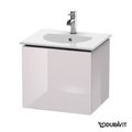 Тумба подвесная 50х42,6 Duravit Delos, белая сирень глянцевый (DL623002727) Duravit Тумбы