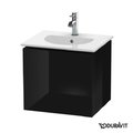 Тумба подвесная 50х42,6 Duravit Delos, черный глянцевый (DL623004040) Duravit Тумбы