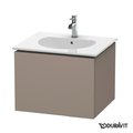 Тумба підвісна 60х51, 6 Duravit Delos, базальт матовий (DL623104343) Duravit Тумби