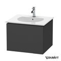 Тумба подвесная 60х51,6 Duravit Delos, графит матовый (DL623104949) Duravit Тумбы