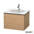 Тумба підвісна 60х51, 6 Duravit Delos, дуб Європейський (DL623105252) Duravit Тумби