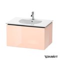 Тумба підвісна 80х54, 1 Duravit Delos, абрикосовий перли глянцевий (DL623201010) Duravit Тумби
