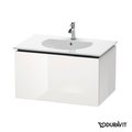 Тумба підвісна 80х54, 1 Duravit Delos, білий глянцевий (DL623208585) Duravit Тумби
