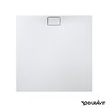 Душевой поддон каменный 120х120 Duravit Stonetto, белый (720169380000000) Мелкие Белый